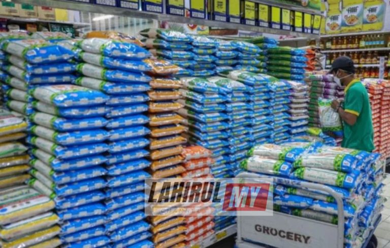 Harga beras putih import diturunkan RM2 – RM3 berkuat kuasa esok