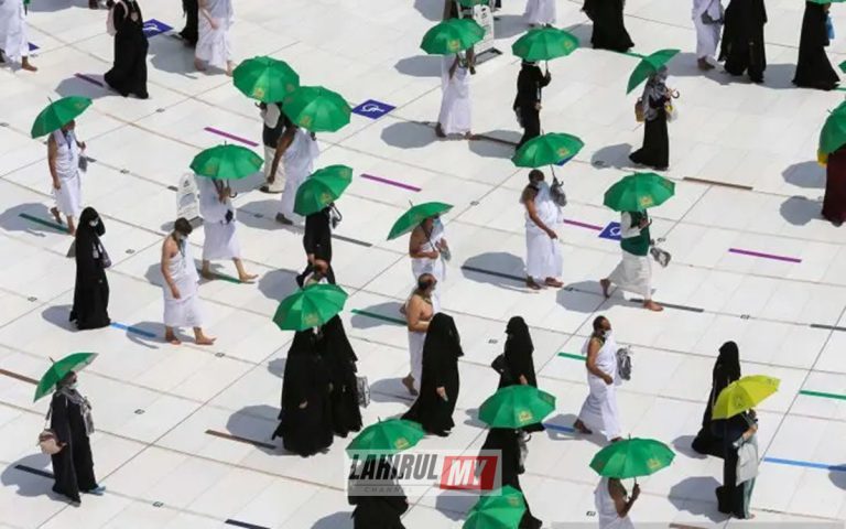 Minum air secukupnya dan elak terdedah cuaca panas semasa kerjakan ibadah haji