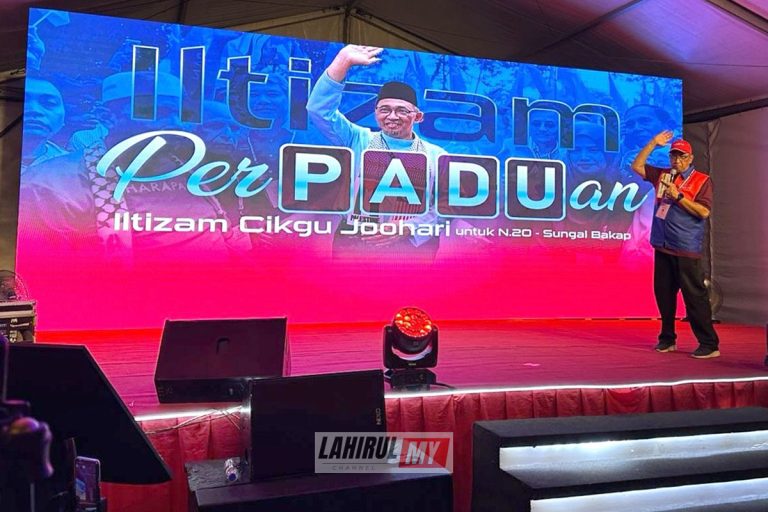 PADU teras utama dalam manifesto Cikgu Joo di Sungai Bakap