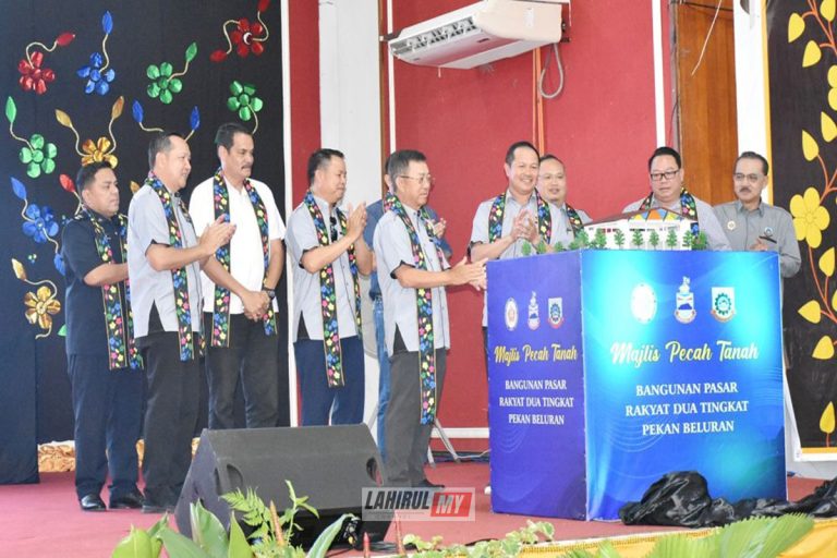 Pembinaan Pasar Rakyat Beluran bukti kerjaan negeri komited