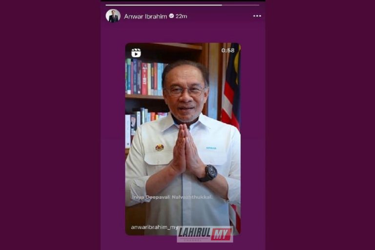 Raikan Deepavali dengan meriah dan penuh gembira buat semua rakyat Malaysia – PM Anwar