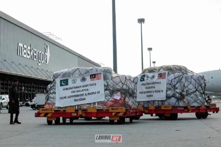 Malaysia terima sumbangan kemanusiaan dari Pakistan untuk mangsa banjir